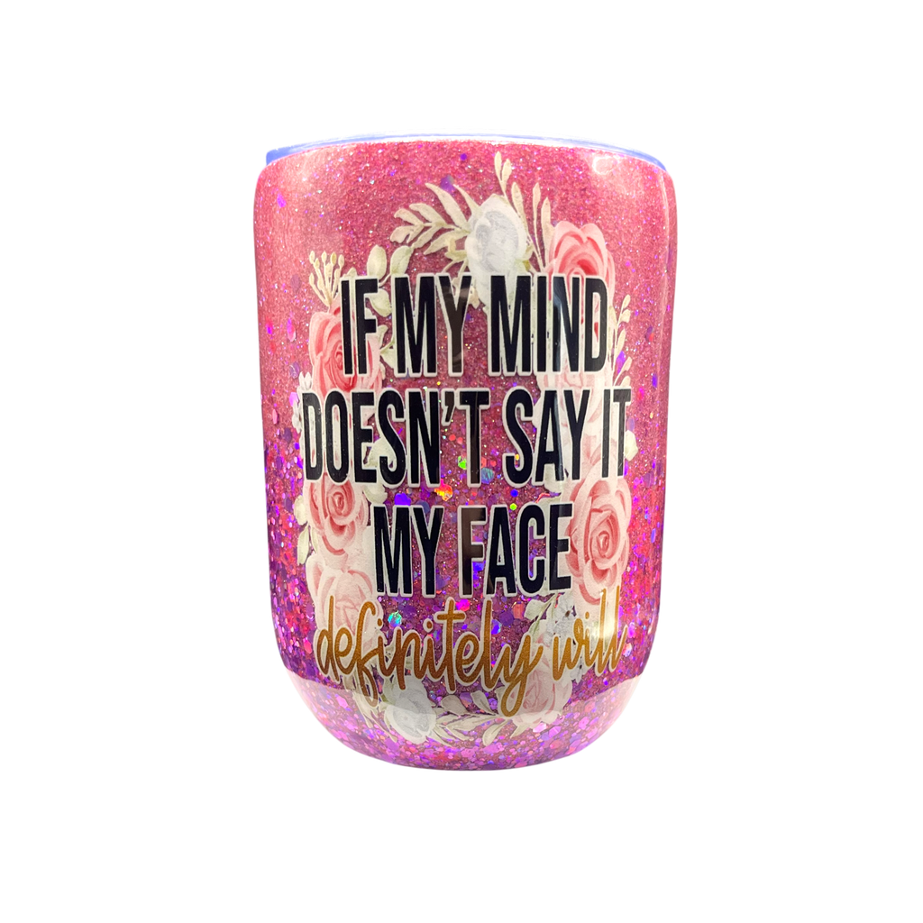 12oz Wine Tumbler – Double Wall Insulated Stainless Steel