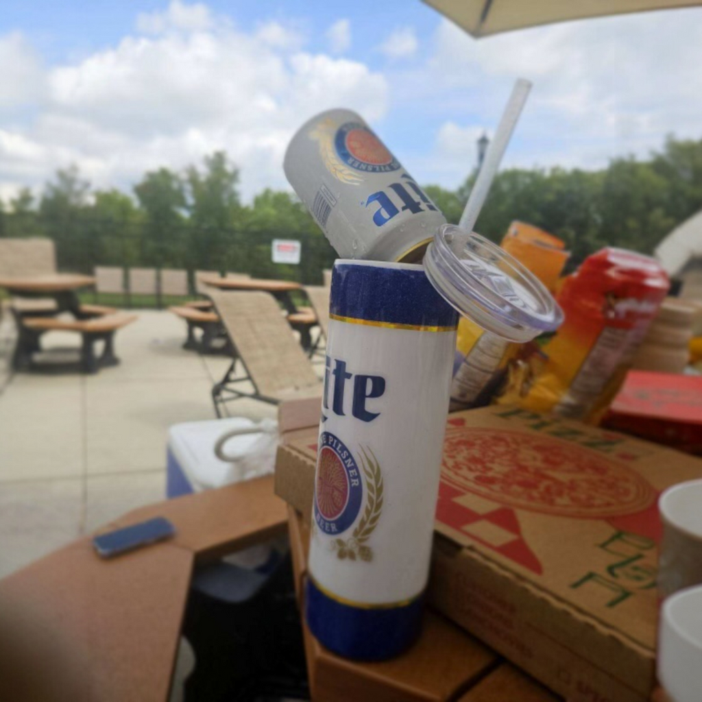 30oz Stainless Steel Tumbler with Lid and Straw