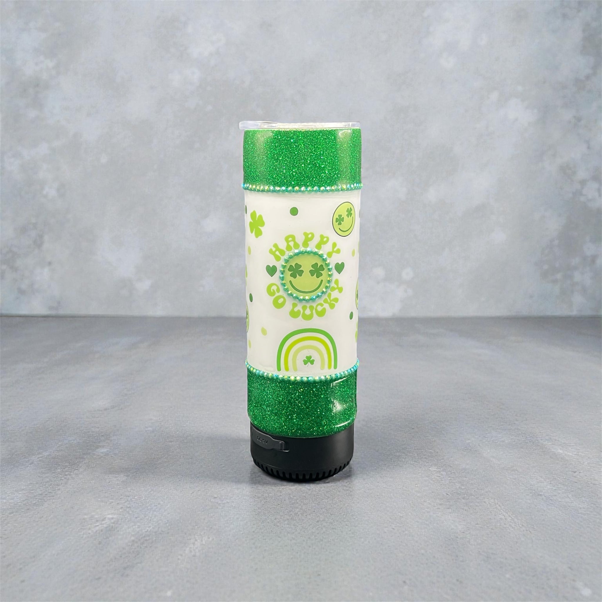 20oz Stainless Steel Insulated Tumbler with Detachable Wireless Speaker