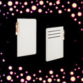 Synthetic Leather Wallet Card Holder Front Pocket RFID Blocking with Zipper
