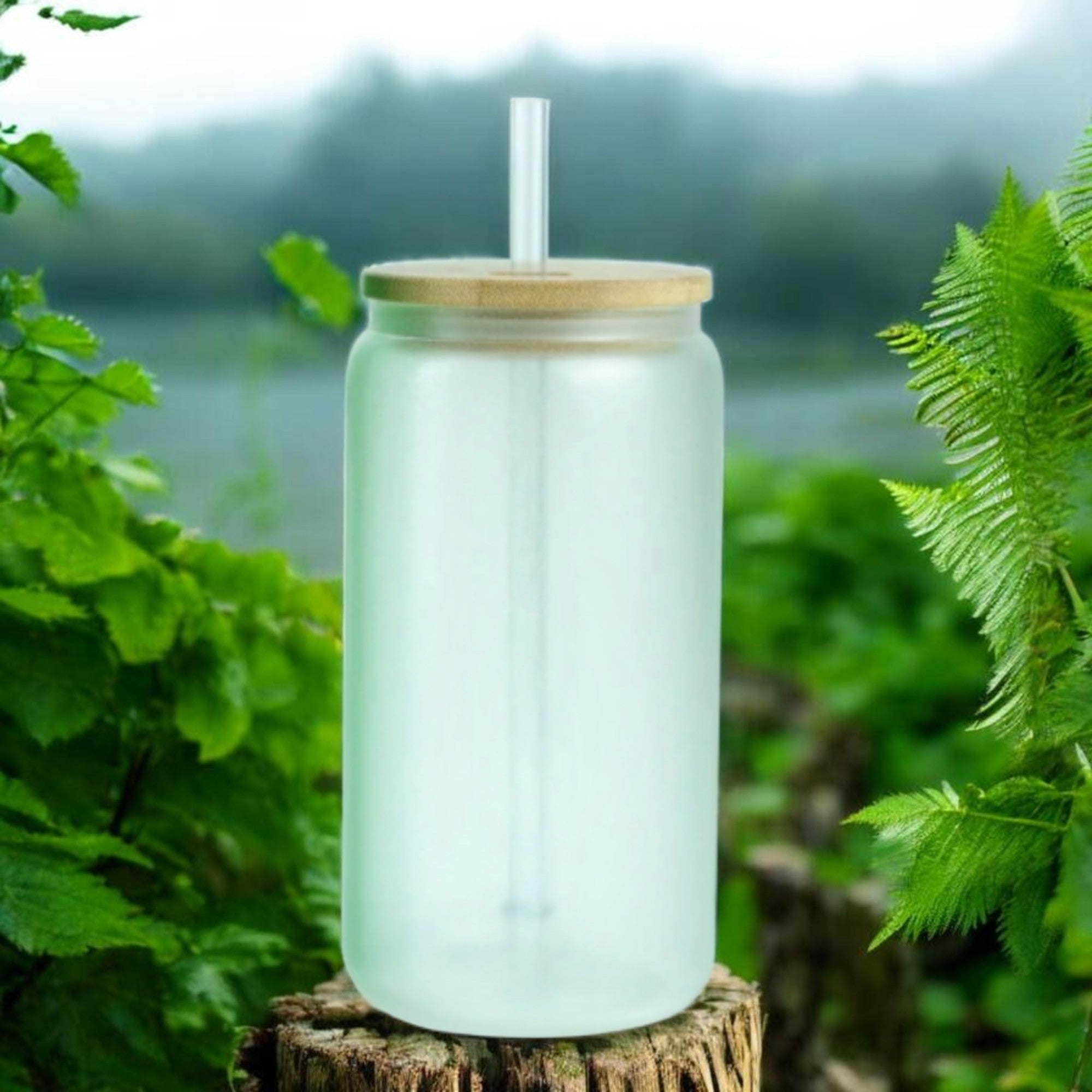 16oz Glow-in-the-Dark Glass Tumbler